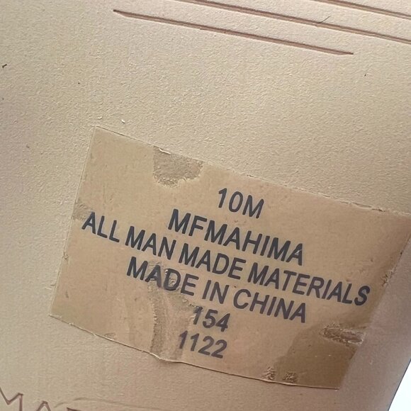 Marc Fisher Womens Size 10 Mahima Cream Bone Patent Heels Sandals Shoes - Picture 14 of 14